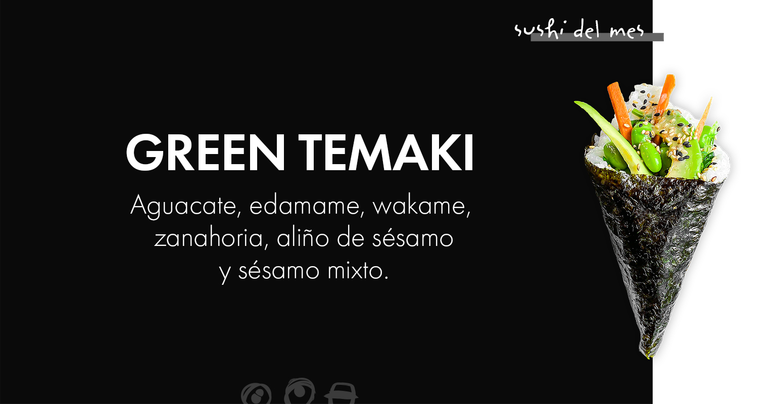 Temaki Green: Sushi a domicilio