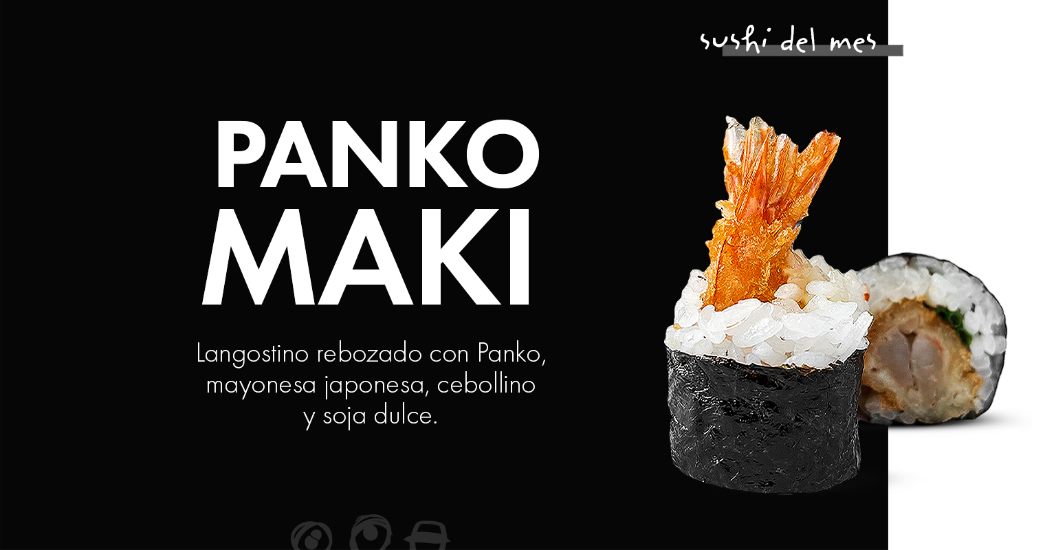Panko Maki, sushi del mes de mayo