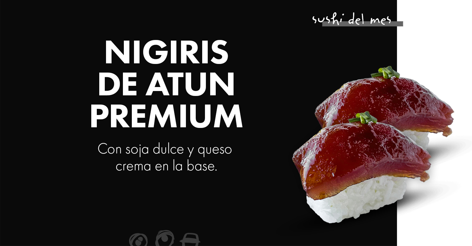 Sushi del mes: NIGIRIS DE ATÚN